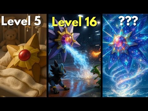 Evolution of Staryu - Starmie | Pokémon Legends: Z-A