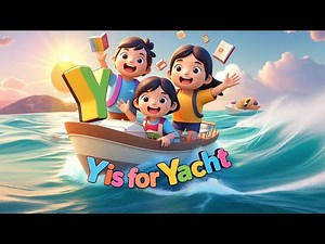 Y is for Yacht ⛵ | ABC Song & Fun Nursery Rhymes for Toddlers & Preschoolers!