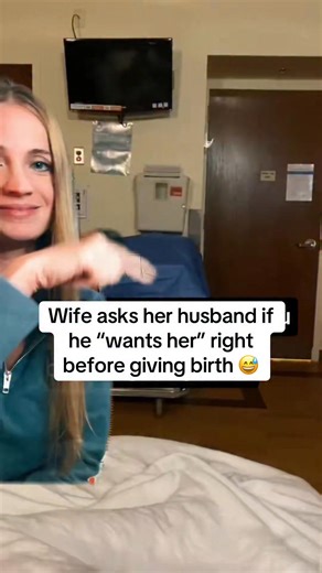Wife asks husband if he "wants her" rigth before giving birth! #reels #relationship #wife #relatable #advice | emilywking