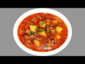 Bramborový guláš s hlívou ústřičnou