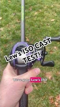 Lew’s ISO Baitcaster CAST TEST! #jesus #bassfishing #fishing #shorts #godisgood #fish #reels #viral