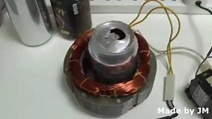 Rotating Aluminum can in the induction motor stator | Electrical Technology
