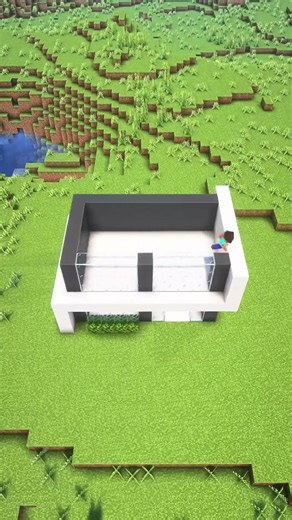 Minecraft 3-Storey Modern House Tutorial #minecraft #minecraftbuilding