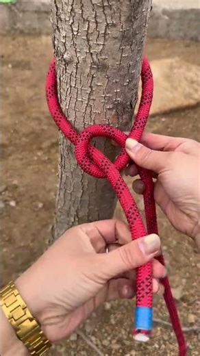 The universal knot taught by Sister Ping, knotting skills, knotting