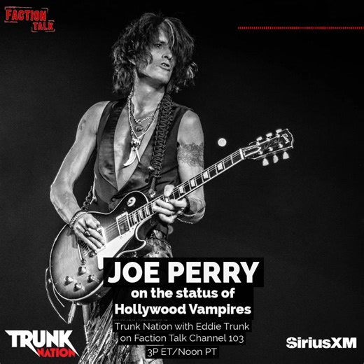 9.2K views · 194 reactions | Joe Perry interview now on SiriusXM app or my podcast | Eddie Trunk | Facebook