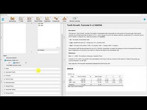 JASP, Two-Way Factorial ANOVA