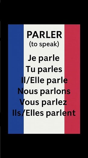 Never Forget French Verbs Again! Parler