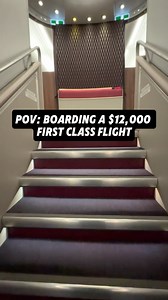 This is what it’s like flying on Qatar Airways first class :) #firstclass #qatarairways #luxurytravel #qatar | Counting Countries Travel