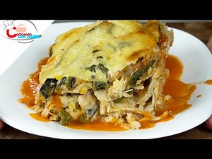 Pastel Azteca SORPRENDENTE Comida Mexicana