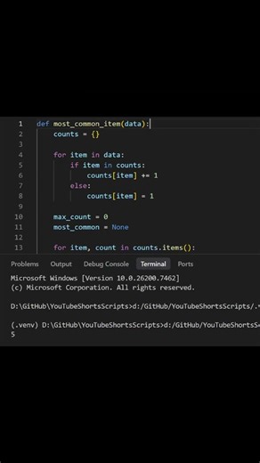 This Python one-liner replaced 20 lines of code #python #programming #coding #developer #learnPython