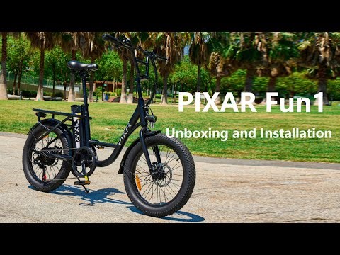 PIXAR Fun1 Electric Bike Unboxing and Installation