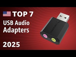 TOP—7. Best USB Audio Adapters 2025