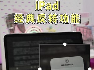iPad经典反转功能，你学会了吗？#iPad小技巧 #iPad技巧 #iPad配件