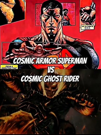 cosmic armor Superman vs all fiction