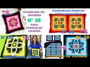 PARTE 19 COLCHAS TEJIDAS A MANO