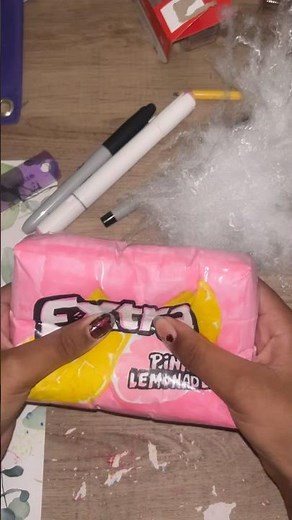 DIY Extra Gum Paper Squishy 🍬 | Easy Mini Food Squishy Craft