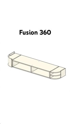 TV cabinet assembly in Fusion. #fusion360 #woodworking #furniture #autodesk #3d #tvcabinet