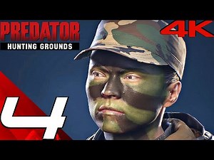 PREDATOR HUNTING GROUNDS - Gameplay Walkthrough Part 4 - FIRETEAM SCOUT (Full Game) 4K 60FPS