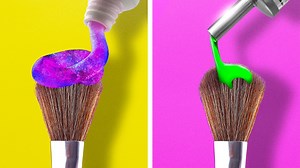 Painting tricks to draw like a pro: | 5-Minute Crafts Play