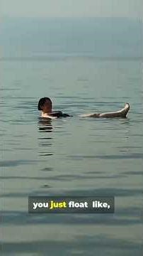 You Won't Believe What Happens in the Dead Sea! #shorts #DeadSea #Floating #TravelShorts