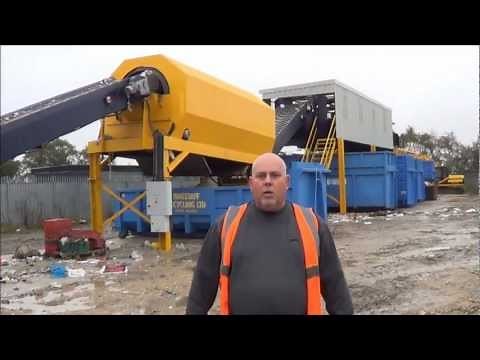Trommel & Picking Line For Total Waste Management By Wagstaff TWM