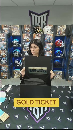 Exciting Gold Ticket Reveal in NFL Breaks