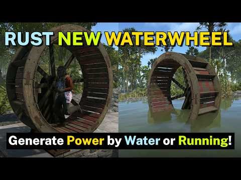 Rust New Water Wheel