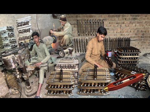 Unbelievable Textile Woodturning Process | Power Loom Shuttle Manufacturing in Pakistan