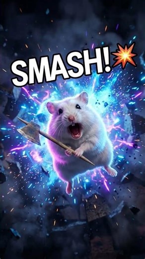 Hamster Reaction to GODZILLA VS KONG Finale 🦍👑 Epic Battle