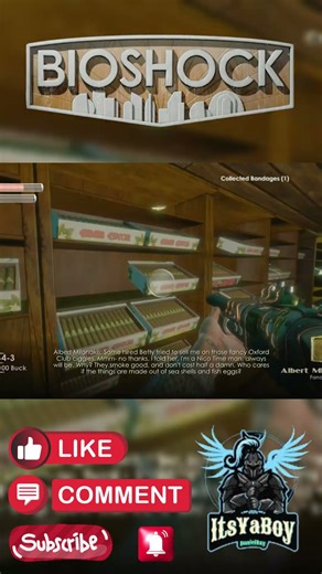 Fancy Cigarettes! #bioshock #bioshockcollection #bioshockwalkthrough