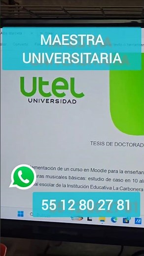 Doctorado Seminario de Tesis Ofrezco Clases Universidades