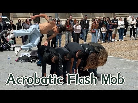 Spain Travel | Flash Mob On Plaza de Oriente in Madrid