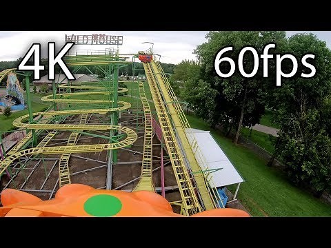 Wild Mouse on-ride 4K POV @60fps Beech Bend
