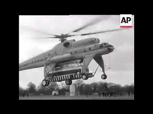Mil Mi-10 demonstration at Gatwick