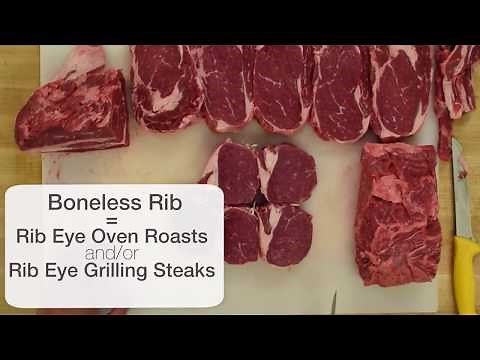 DIY Butcher Skills: How to cut Beef Boneless Rib