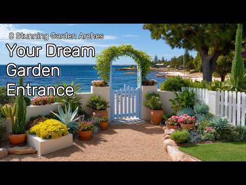 Enchanting Garden Entrances | 8 Stunning Front Yard Arches & Gates to Inspire Your Home