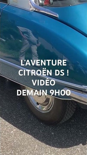 INCROYABLE DESIGN CITROËN DS ! ✨ #voitureancienne #frenchcar