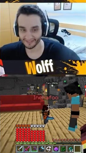 SERVIDOR DO MINECRAFT GUERRA TÁ SÓ A RESENHA 😂😂😂