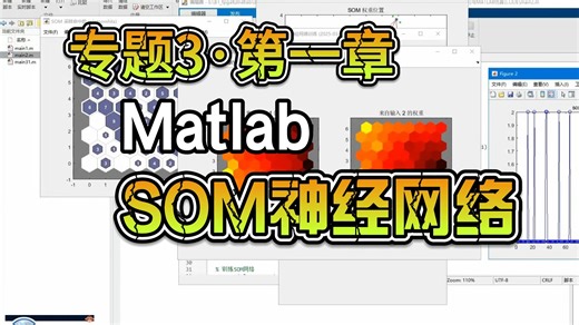 【第1章＞第5节】SOM自组织映射网络的理论学习与MATLAB仿真