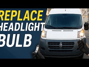 STEP BY STEP Promaster headlight bulb replacement