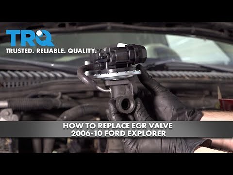 How To Replace EGR Valve 2006-10 Ford Explorer