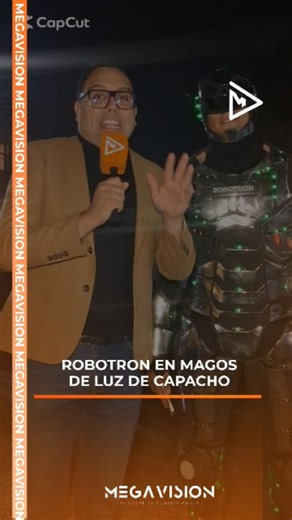 MEGAVISION | ROBOTRON EN MAGOS DE LUZ DE CAPACHO Robotrón un personaje con alto impacto en las redes sociales también forma parte del desfile Magos de... | Instagram