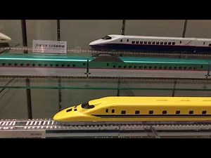 0系新幹線のNゲージ模型16両編成他いろんな新幹線模型。