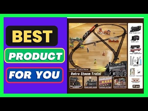 Classical Battery Operate Electric Railway Train Stea