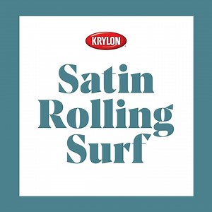Today’s #DailyShake: Introducing our 2022 Color of the Year – Satin Rolling Surf! With a nostalgic charm, this color is sure to bring soothing, yet vibrant, tones to your room or next project. Available in Fusion All-In-One: https://bit.ly/3qdVUHK #Krylon #ColorOfTheYear #SatinRollingSurf | Krylon Spray Paint