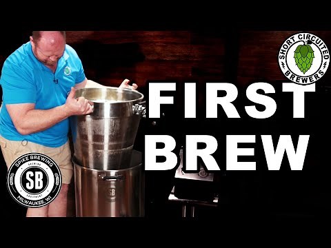 Spike Brewing Single Vessel Brewing System 1st Brew Day