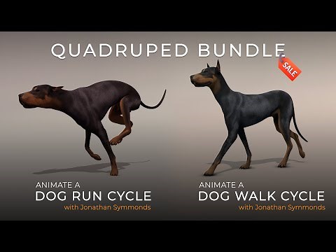 Master Quadruped Walk & Run Cycles in Maya — Full Course with a GOT Animator