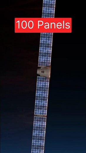 100 Solar Panels vs Re-entry 🔥 #shorts