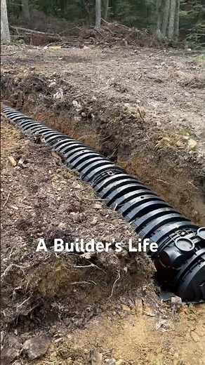 Installing Chambers For Septic Drain Field #learnfromjim