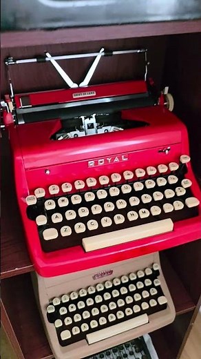 Collection of Vintage Royal Typewriters #typewriters